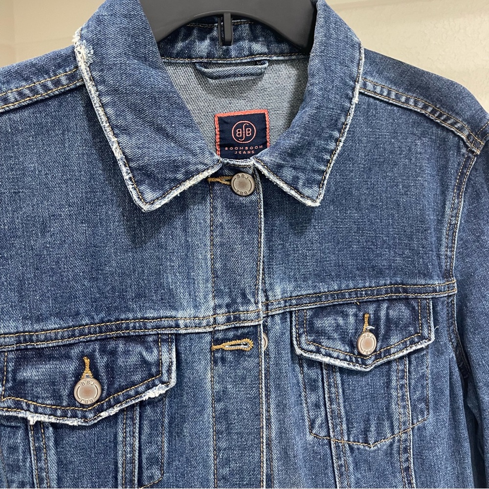 Levi inspired oversized demon Jean jacket lining cowboy country